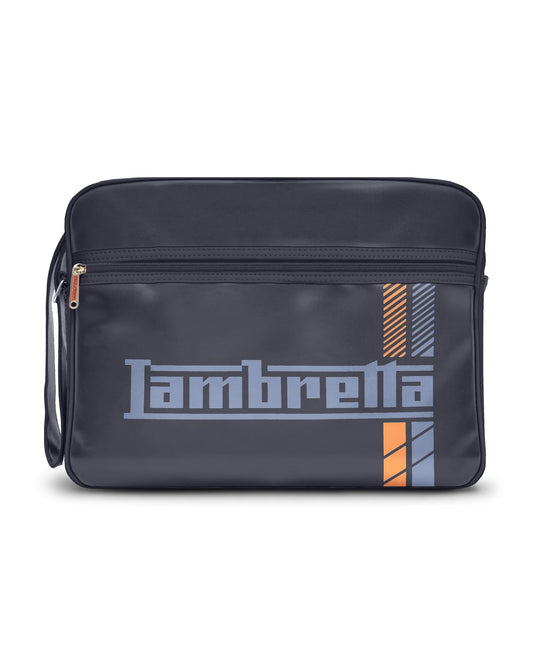 Lambretta Racing Stripe Flight Bag Black