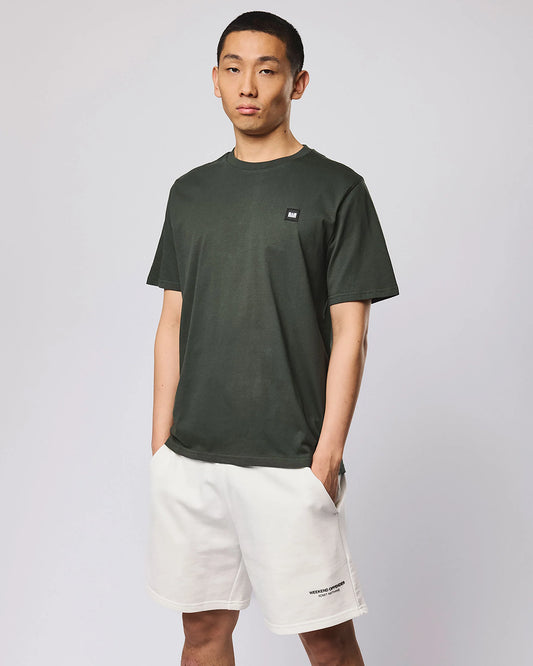 Weekend Offender Brooklands T-Shirt Black Forest Green