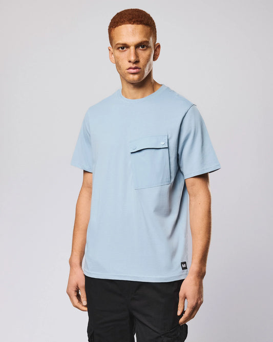 Weekend Offender Adrar T-Shirt Blue Tourmaline