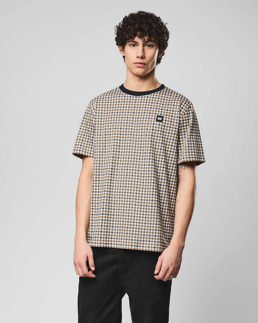 Weekend Offender Trimmer T-Shirt Mid House Check