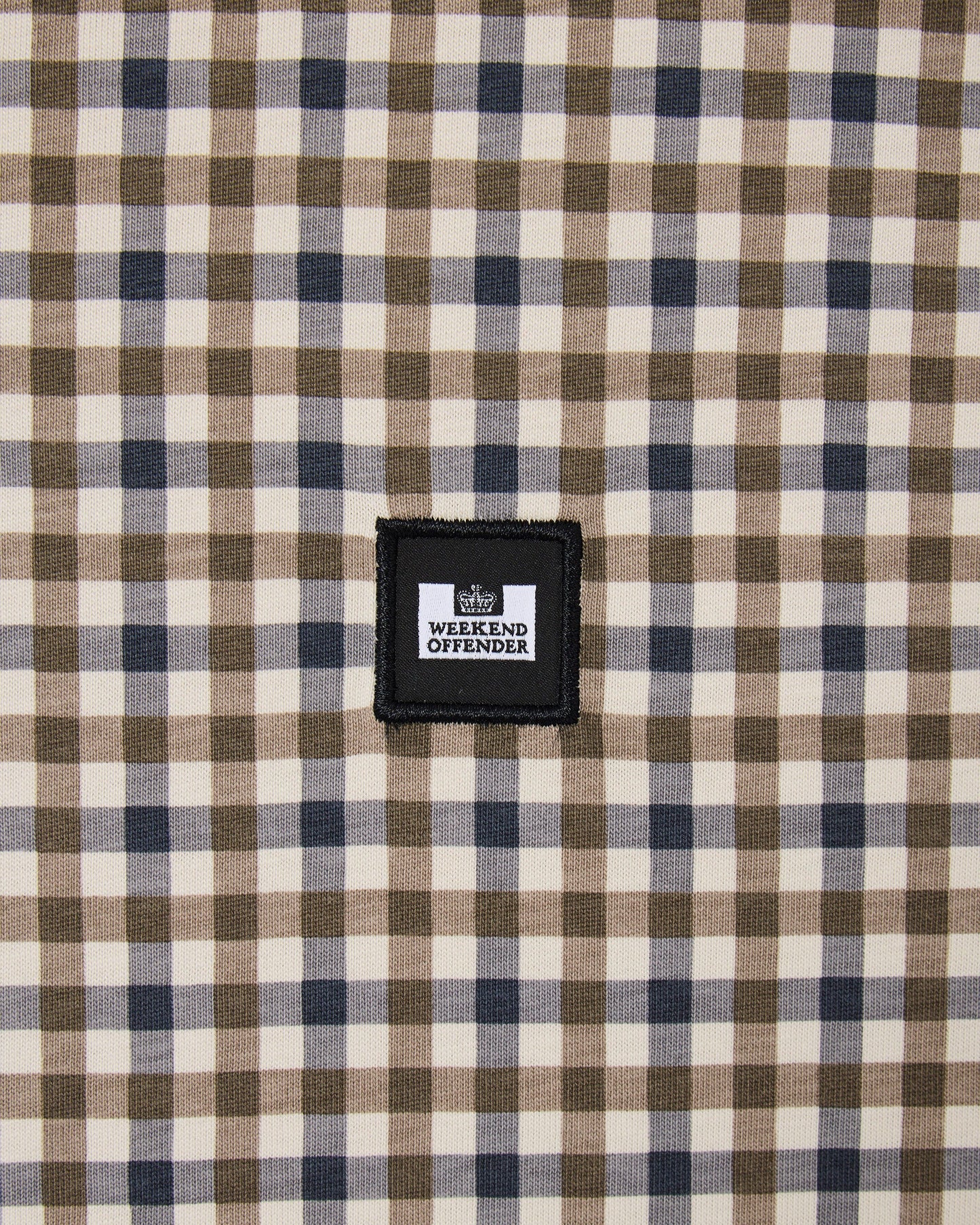 Weekend Offender Trimmer T-Shirt Mid House Check