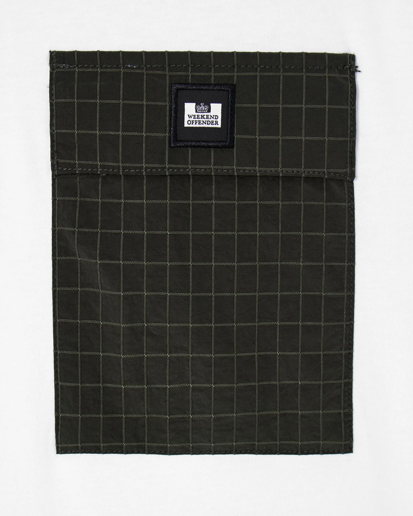 Weekend Offender Stiniva T-Shirt White/Black Forest Green