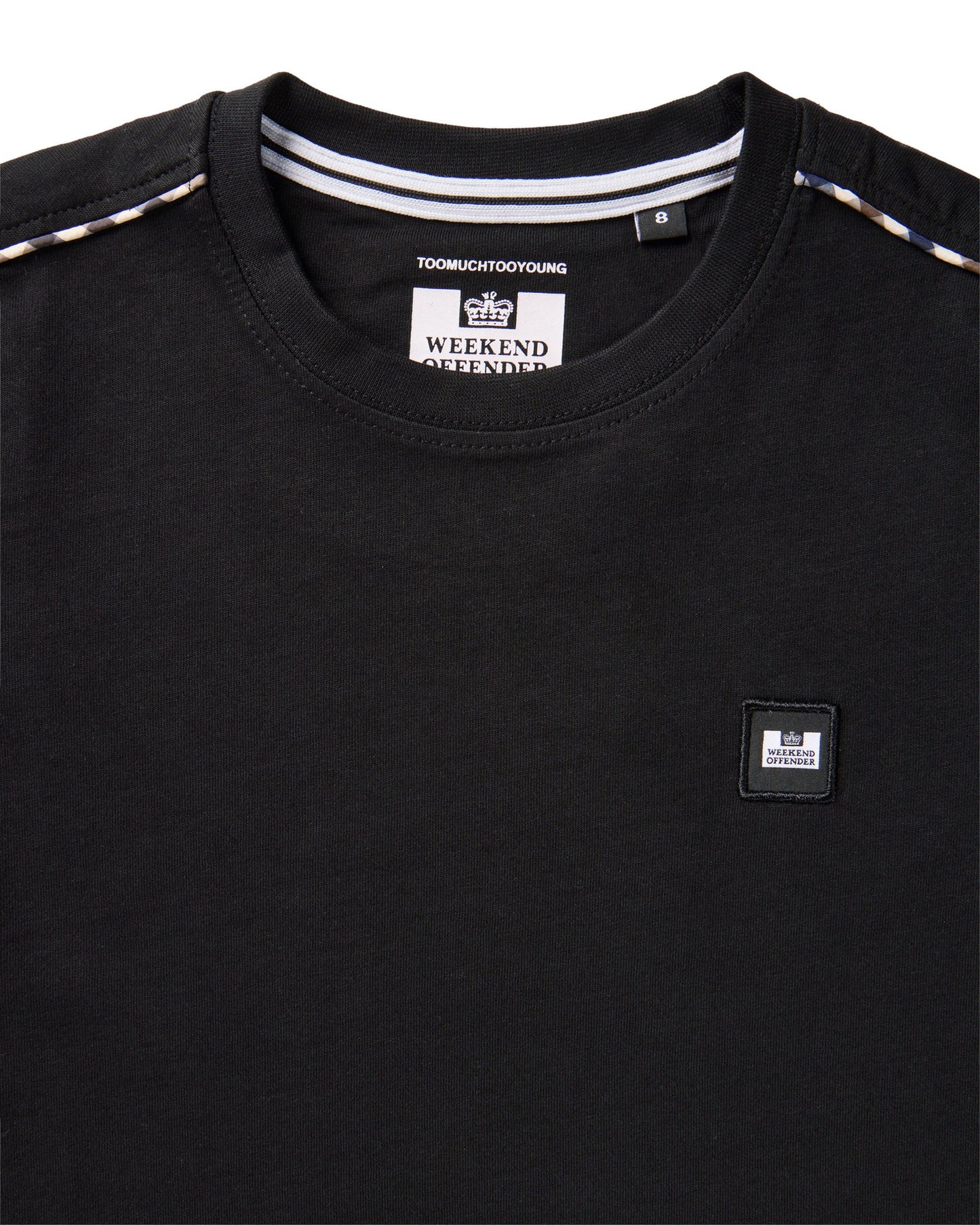 Weekend Offender Junior Manuel T-Shirt Black