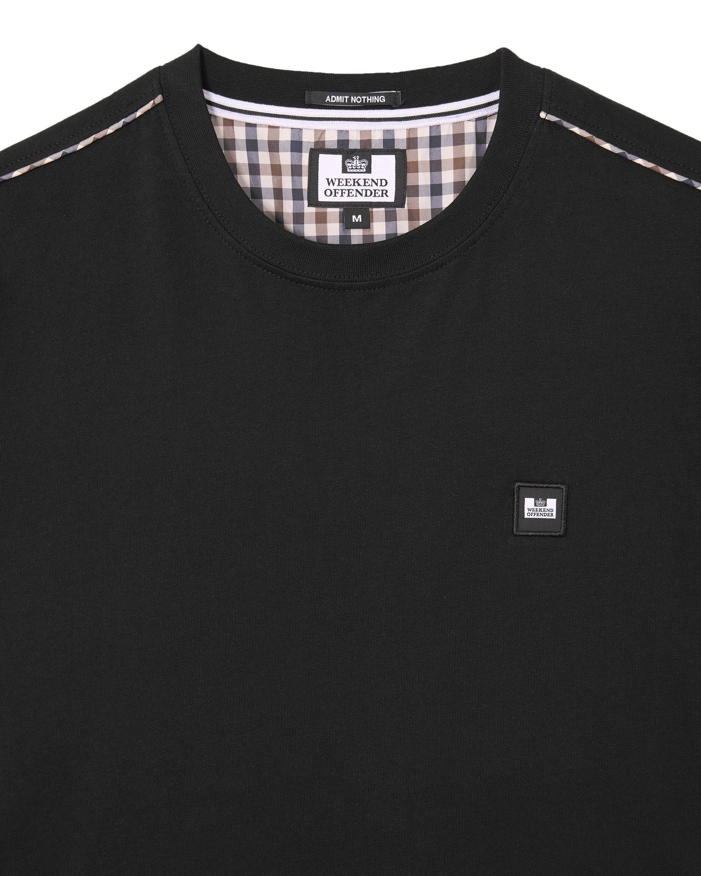 Weekend Offender Plus Size Manuel T-Shirt Black