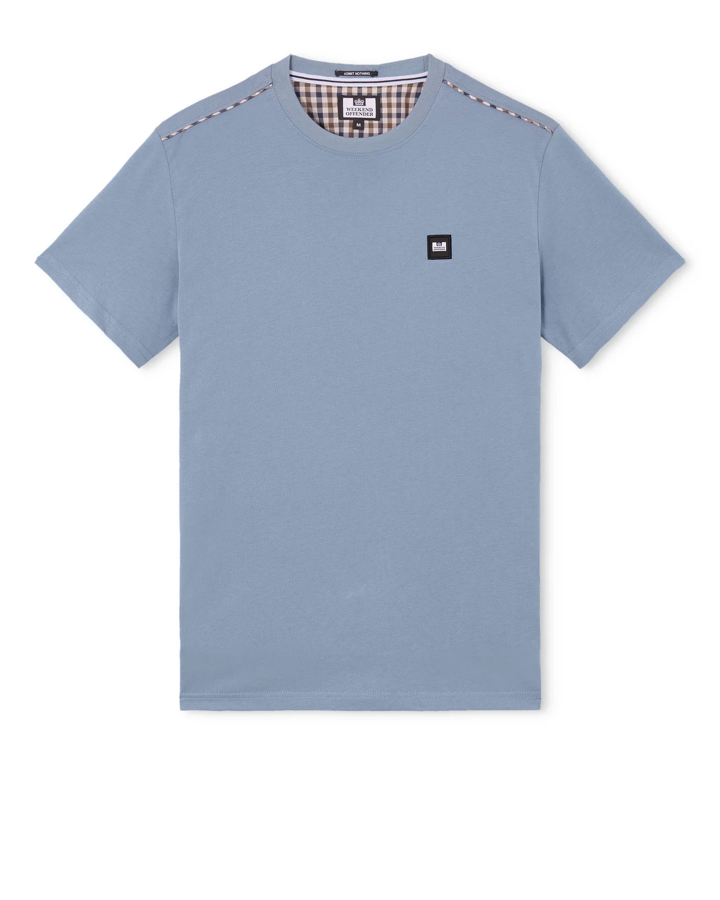 Weekend Offender Plus Size Manuel T-Shirt Blue Shadow