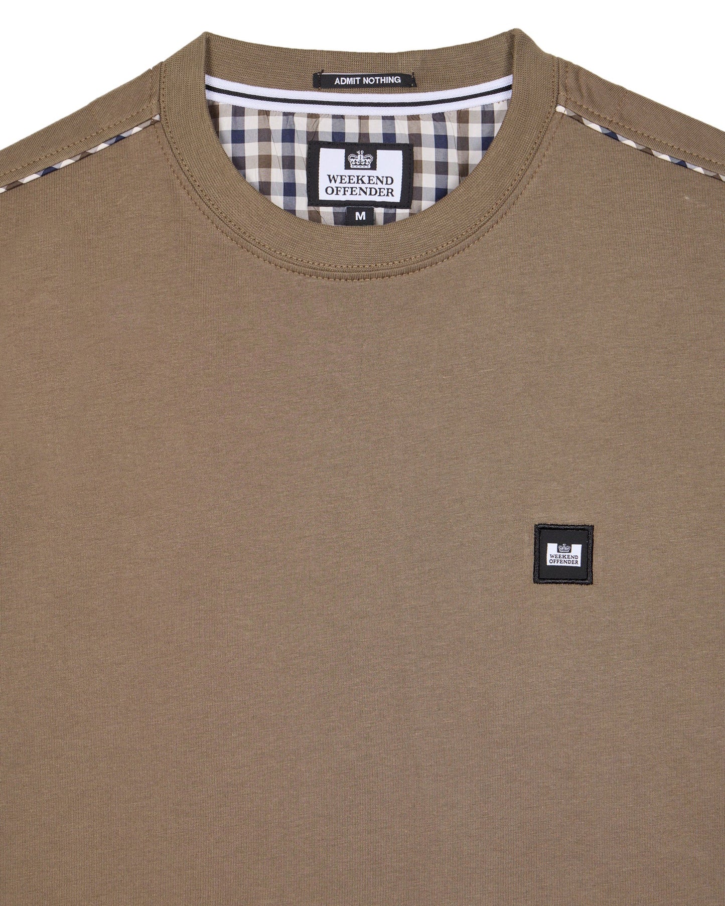 Weekend Offender Plus Size Manuel T-Shirt Tobacco Brown