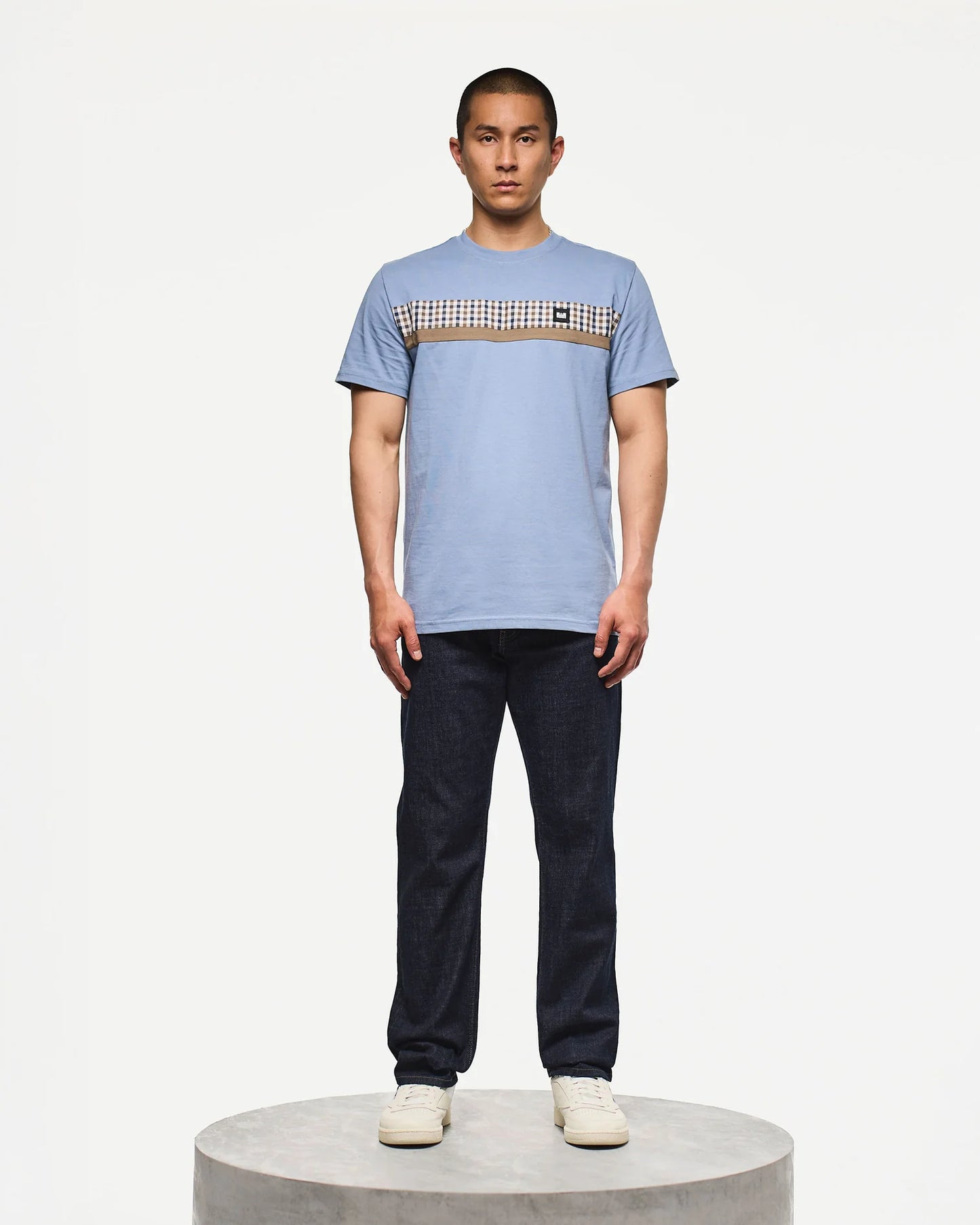 Weekend Offender Cooder T-Shirt Blue Shadow
