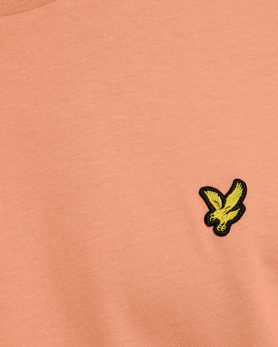 Lyle & Scott Cotton Crew Neck T-Shirt Terracotta Pot