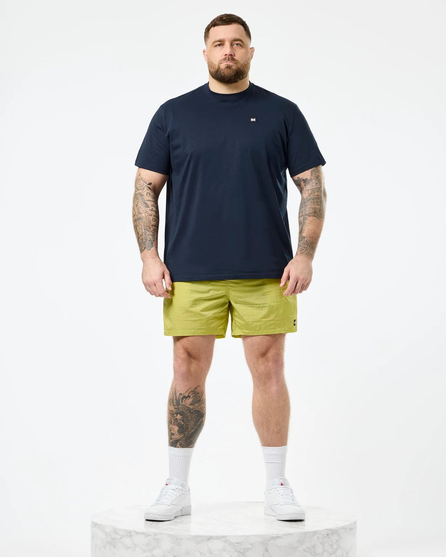Weekend Offender Plus Size Cannon Beach T-Shirt Navy