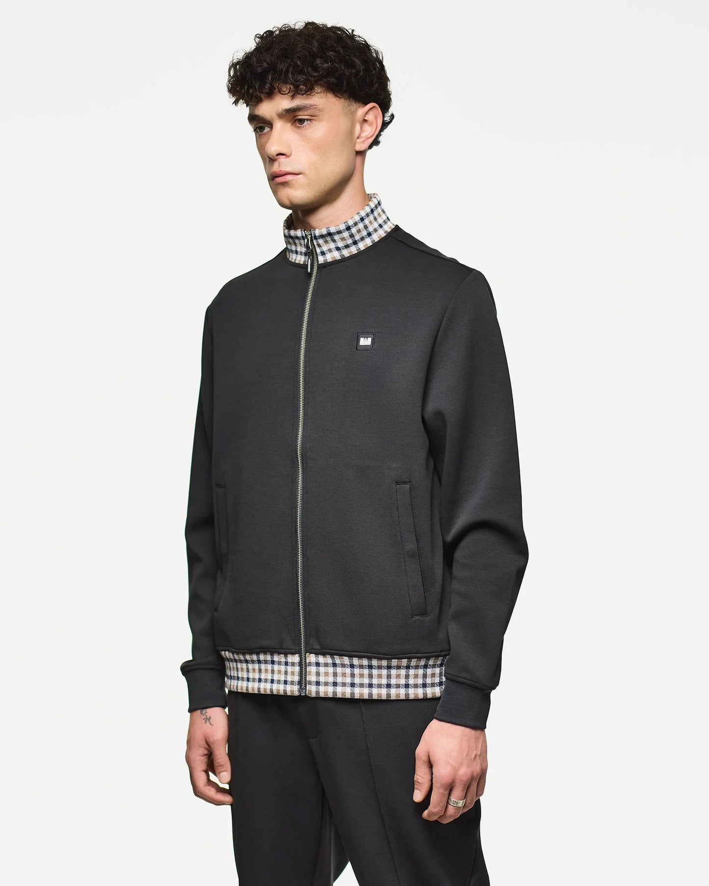 Weekend Offender Alameda Track Top Black