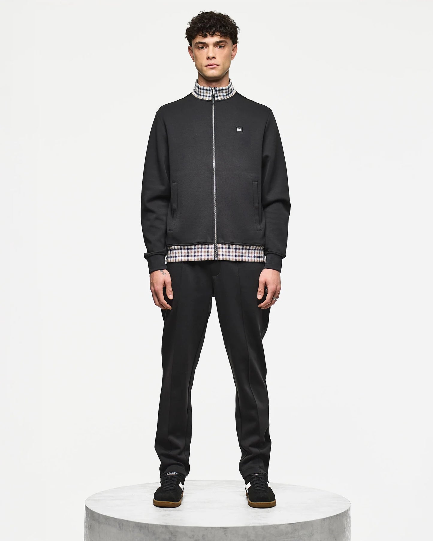 Weekend Offender Alameda Track Top Black