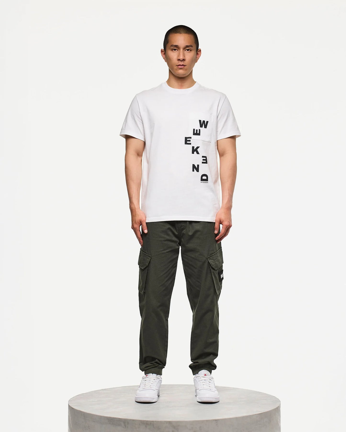 Weekend Offender Pianemo Cargo Pants Black Forest Green