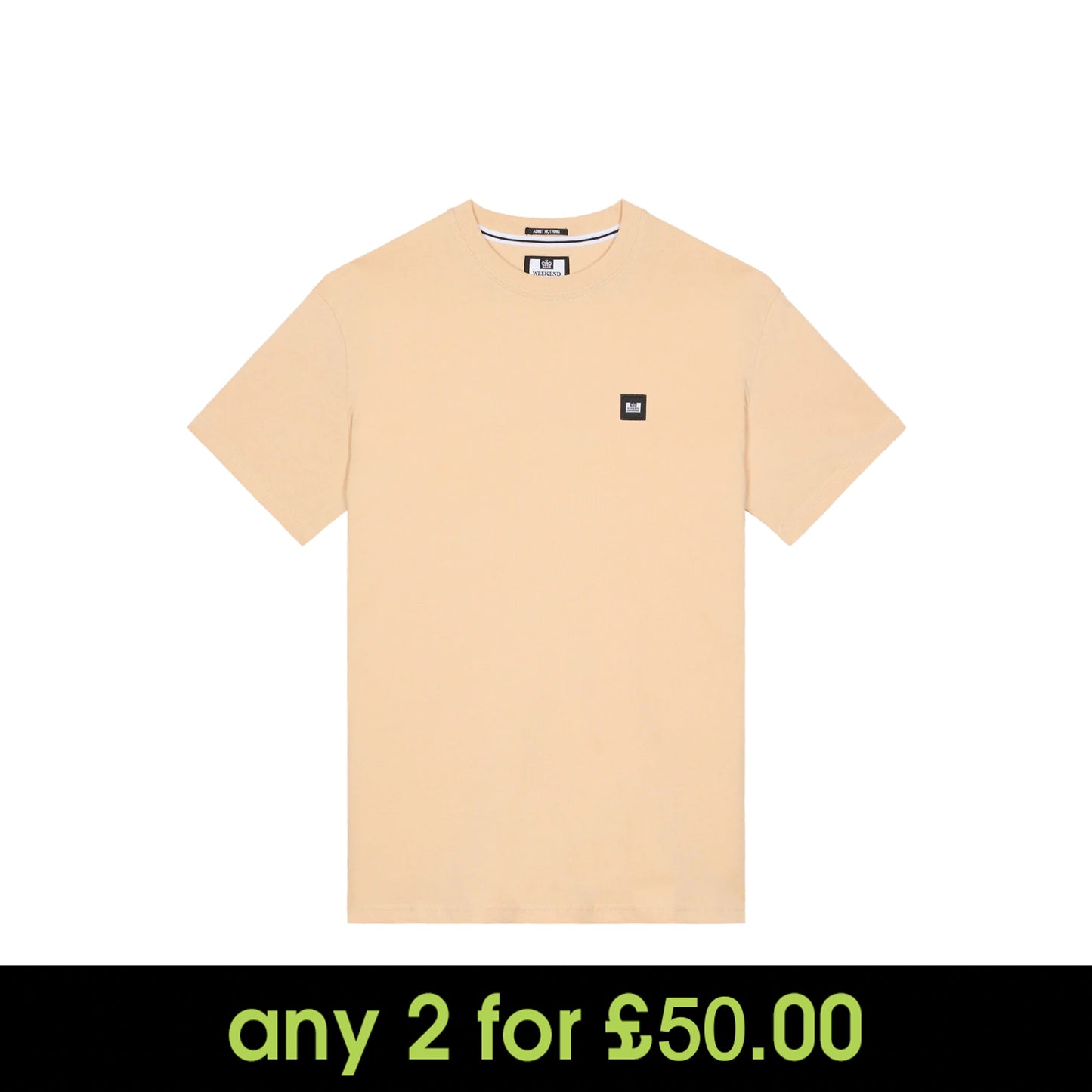 Weekend Offender Cannon Beach T-Shirt Deep Champagne