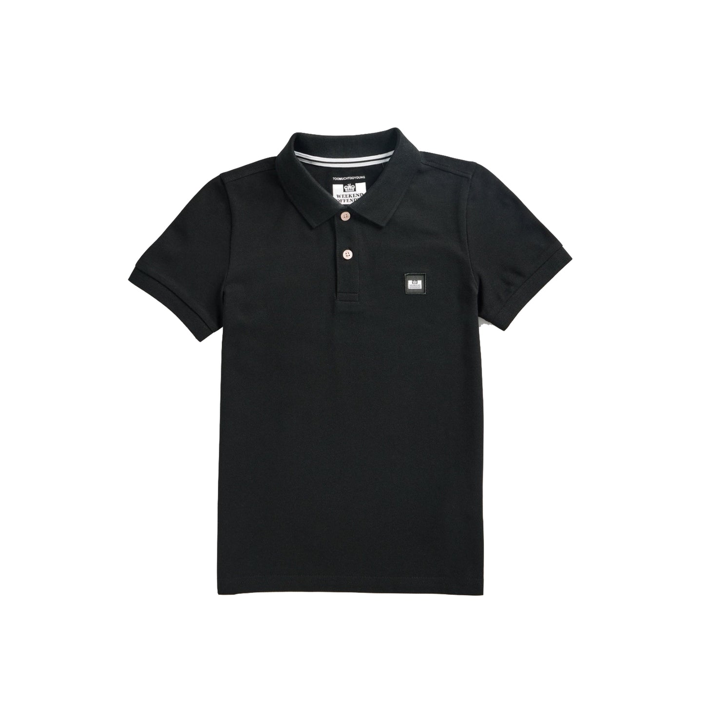 Weekend Offender Infant Caneiros Polo Shirt Black