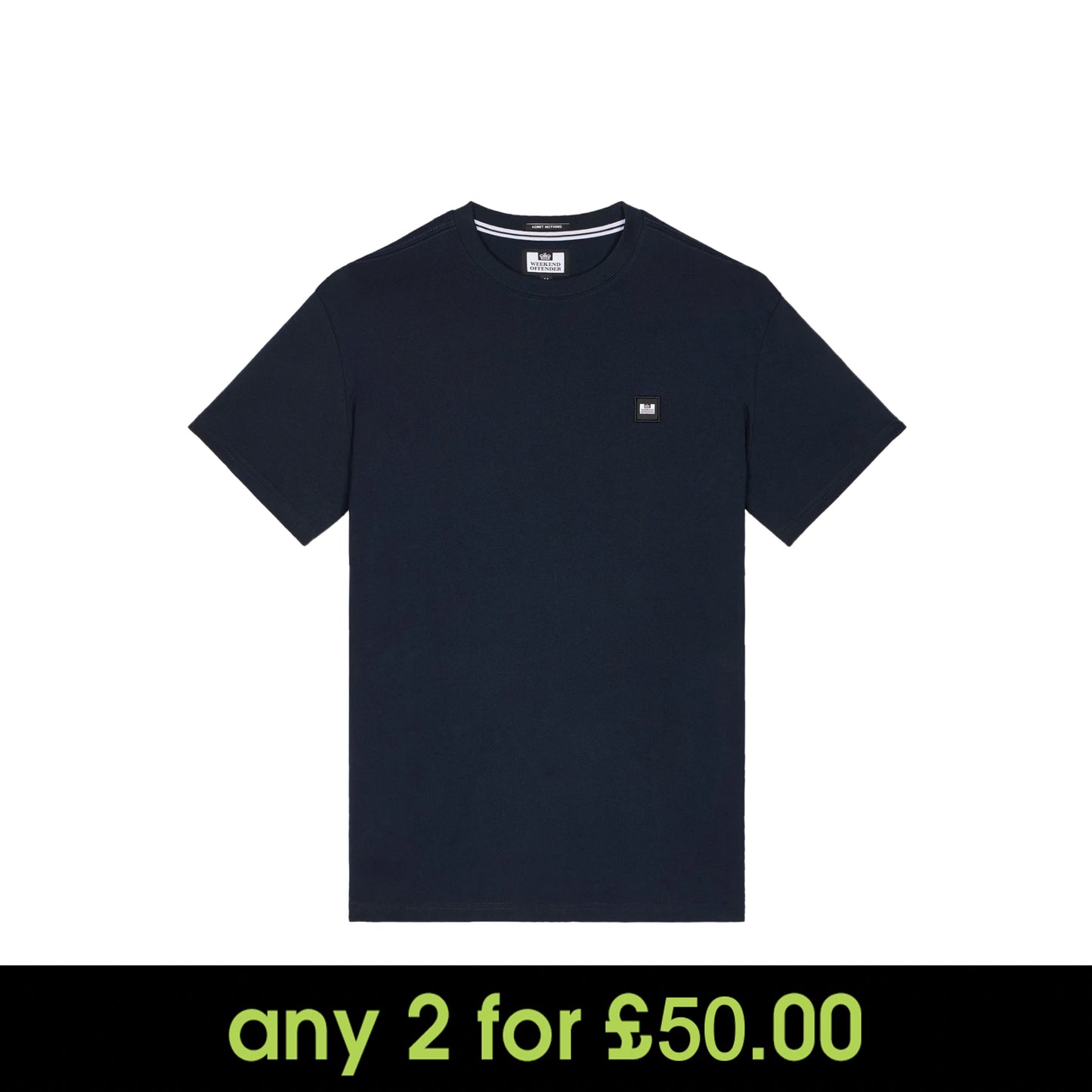Weekend Offender Cannon Beach T-Shirt Navy