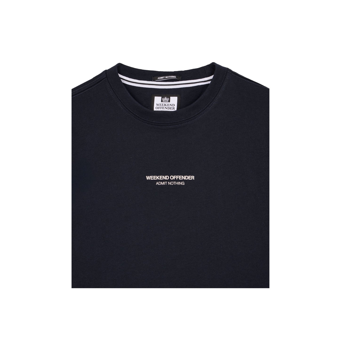 Weekend Offender Millergrove T-Shirt Navy/Pale Blush