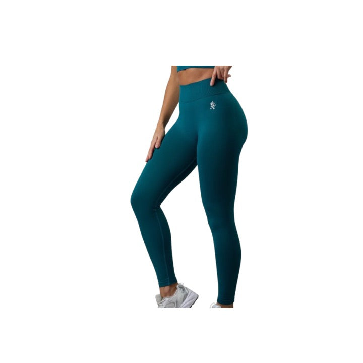 Gym King Ladies Elevate Seamless Legging Deep Pine