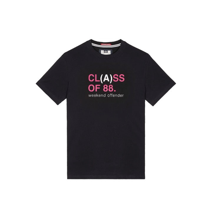 Weekend Offender Plus Size Anniversary Class A Graphic T-Shirt Black