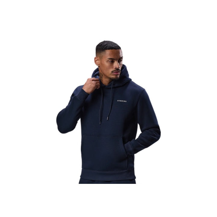 Gym King Linear Fundamental Hoodie Navy