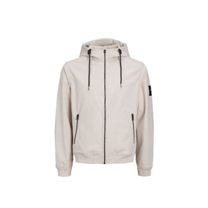 Jack & Jones Basic Softshell Hood Moonbeam