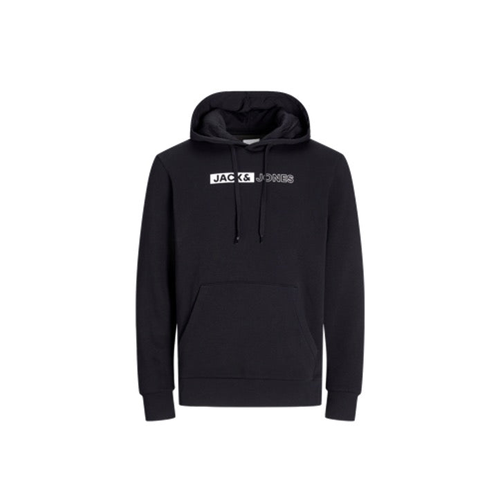 Jack & Jones CORP Play Sweat Hood Black