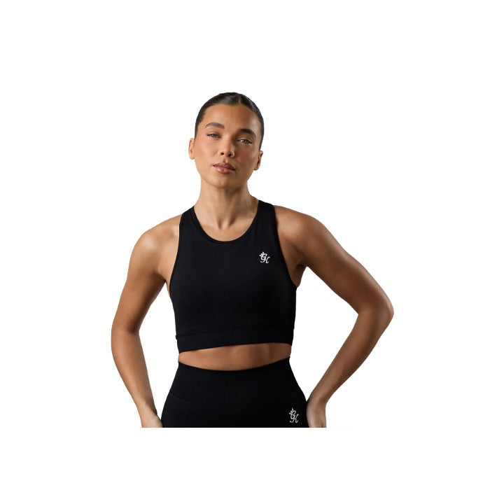 Gym King Ladies Elevate Seamless Tank Black