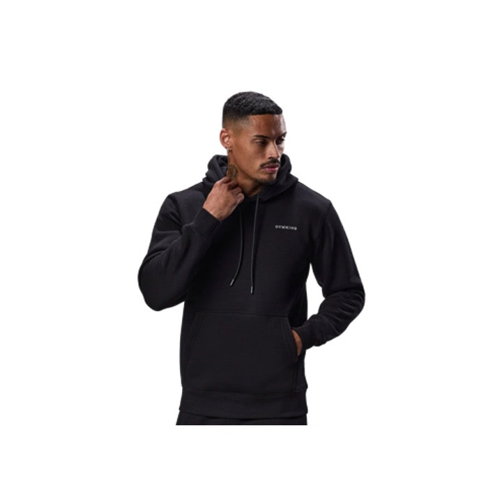 Gym King Linear Fundamental Hoodie Black