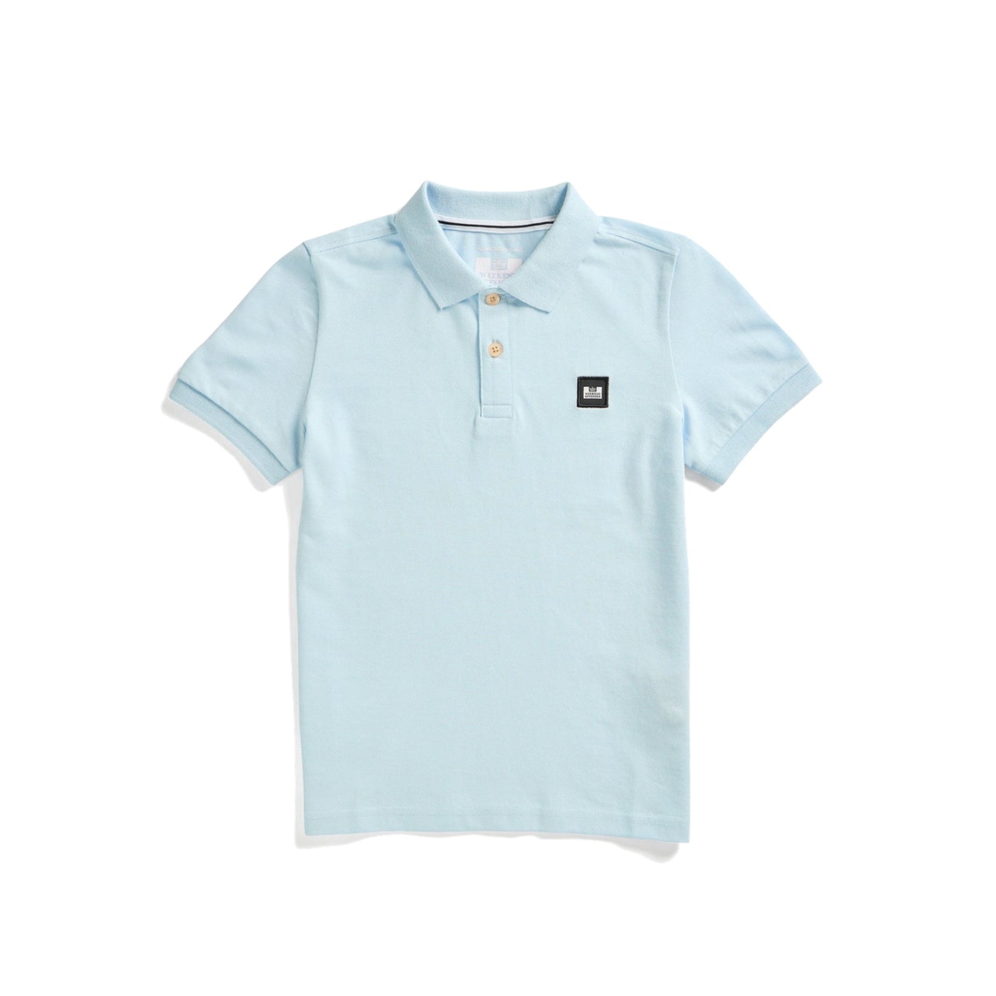 Weekend Offender Junior Caneiros Polo Shirt Ocean Wave