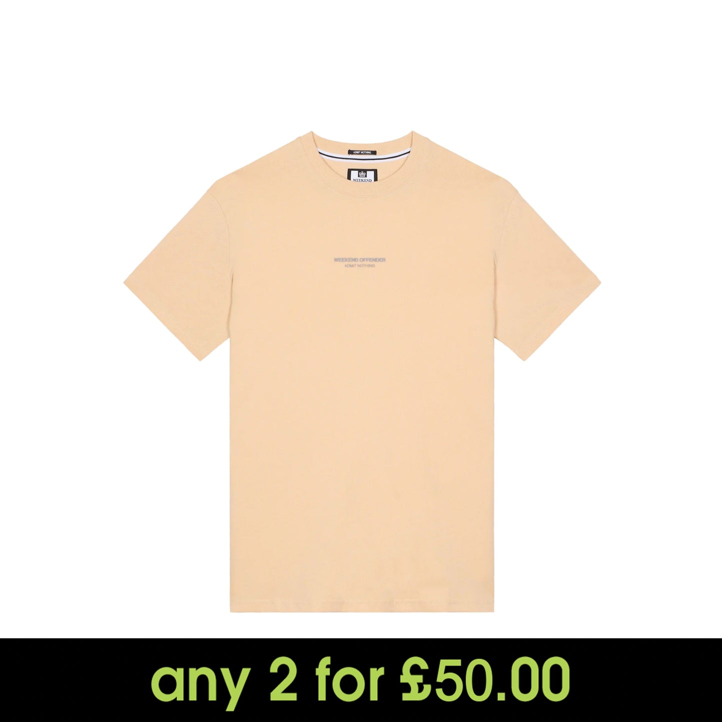 Weekend Offender Millergrove T-Shirt Deep Champagne/Smokey