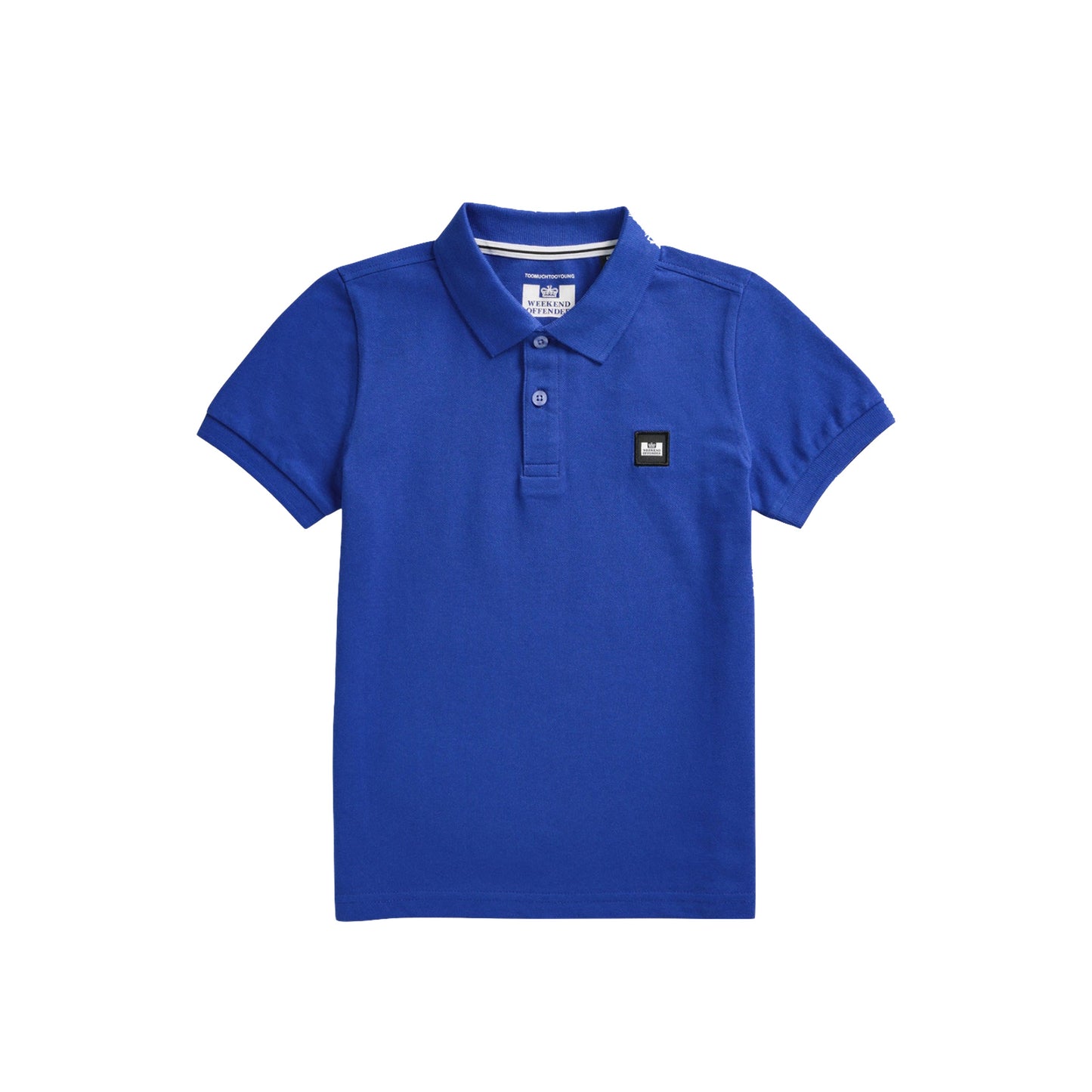 Weekend Offender Junior Caneiros Polo Shirt Bluebell