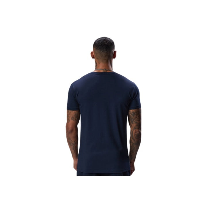 Gym King Linear Fundamental T-Shirt Navy