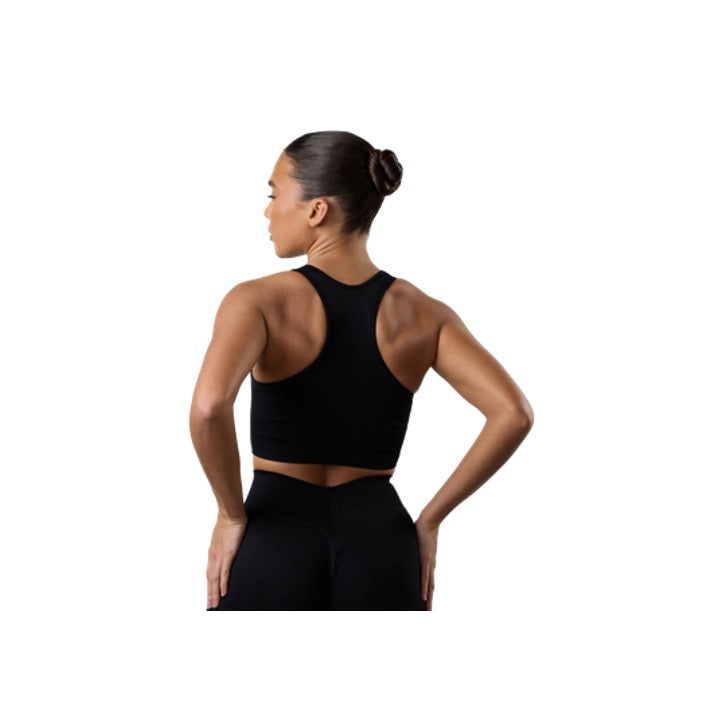 Gym King Ladies Elevate Seamless Tank Black