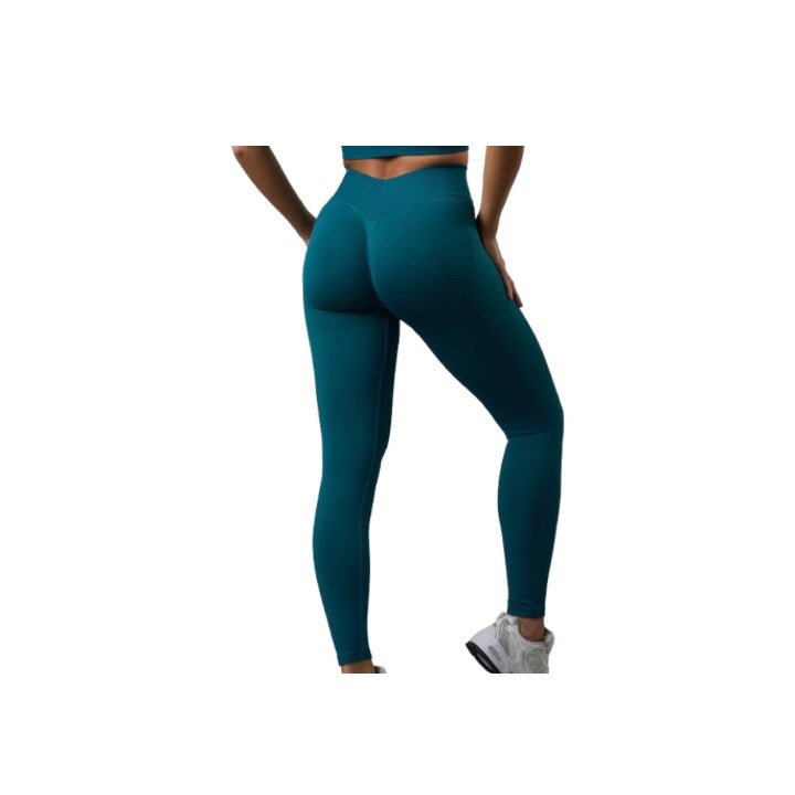 Gym King Ladies Elevate Seamless Legging Deep Pine