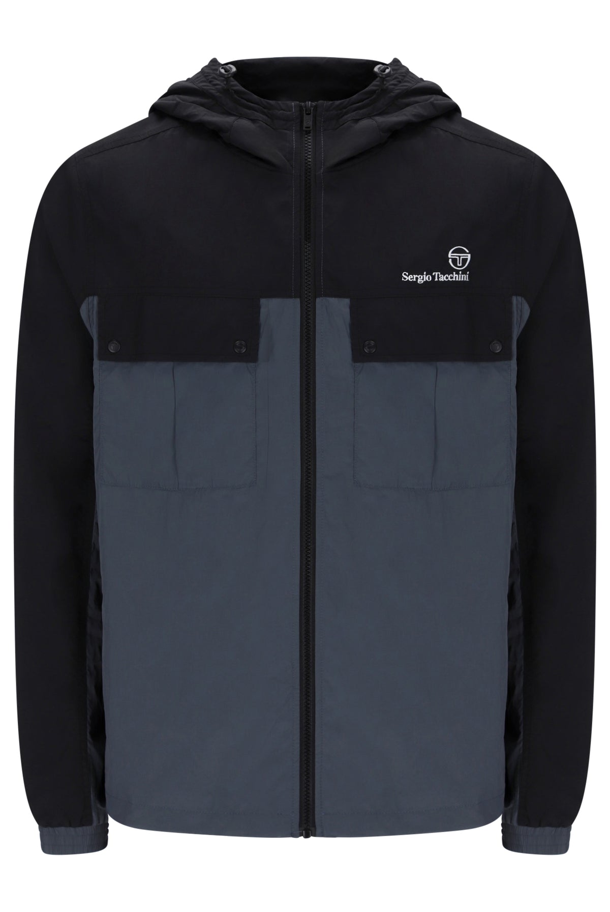 Sergio Tacchini Alba Hooded Jacket Black/Turbulence