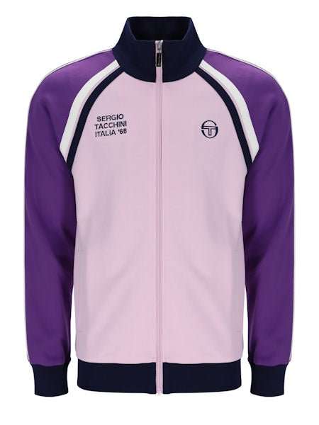 Sergio Tacchini Ghibli Davis Track Top Light Lilac/Pansy/Maritime Blue