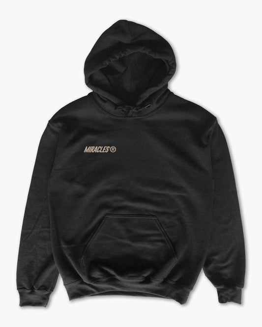 Miracles Free Fall Hoodie Black