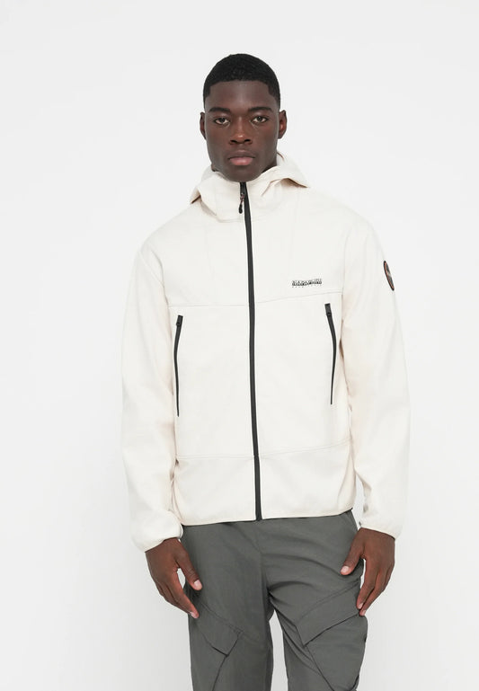 Napapijri A-BIOIS Softshell Jacket Beige Dimity
