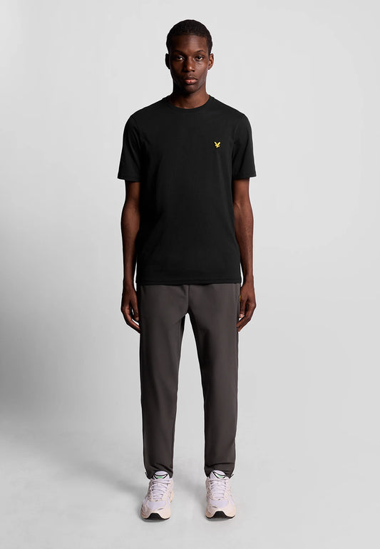 Lyle & Scott Geometric Globe Grapic T-Shirt Jet Black