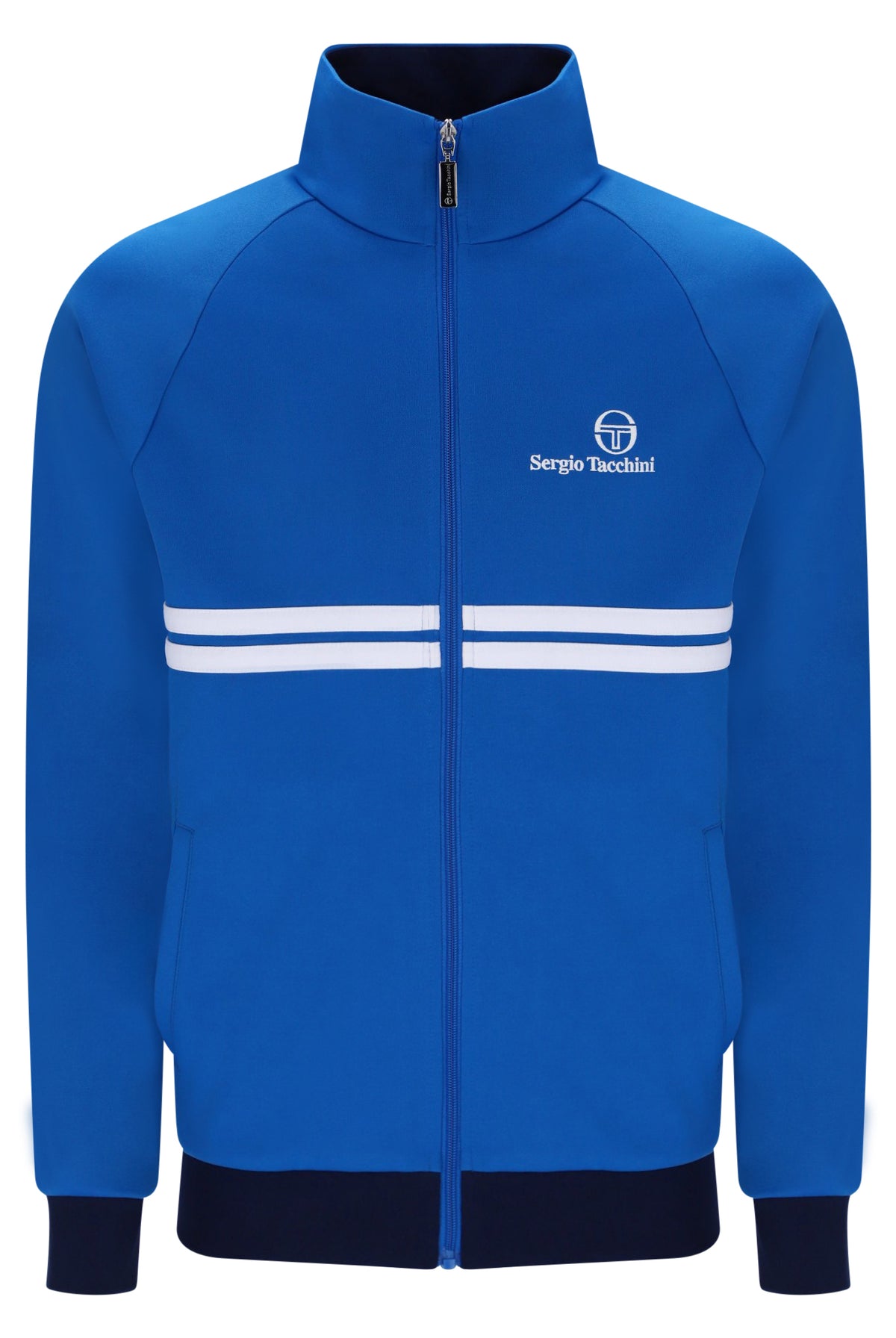 Sergio Tacchini New Dallas Track Top Princess Blue/White/Maritime Blue
