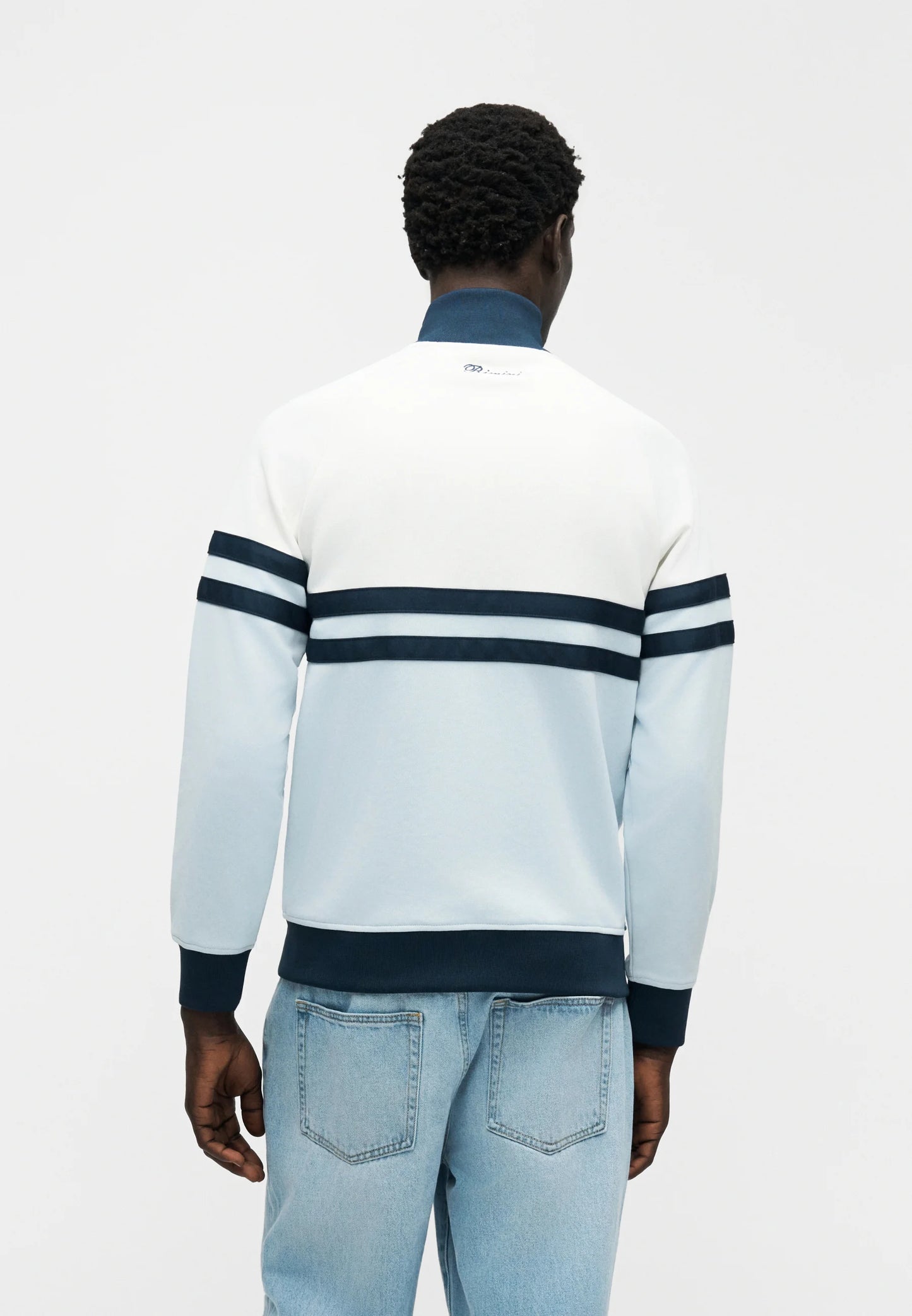 Ellesse Rimini Track Top Off White/Light Blue