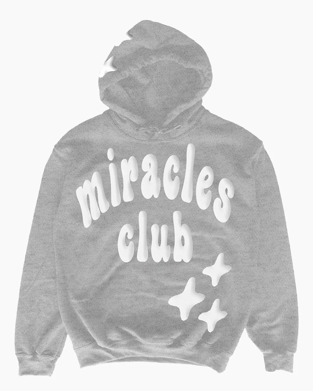 Miracles Puff Hoodie Grey