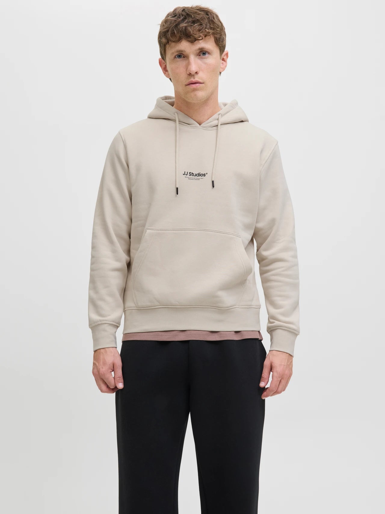 JACK & JONES JJESOHO Sweat Hoodie Moonbeam