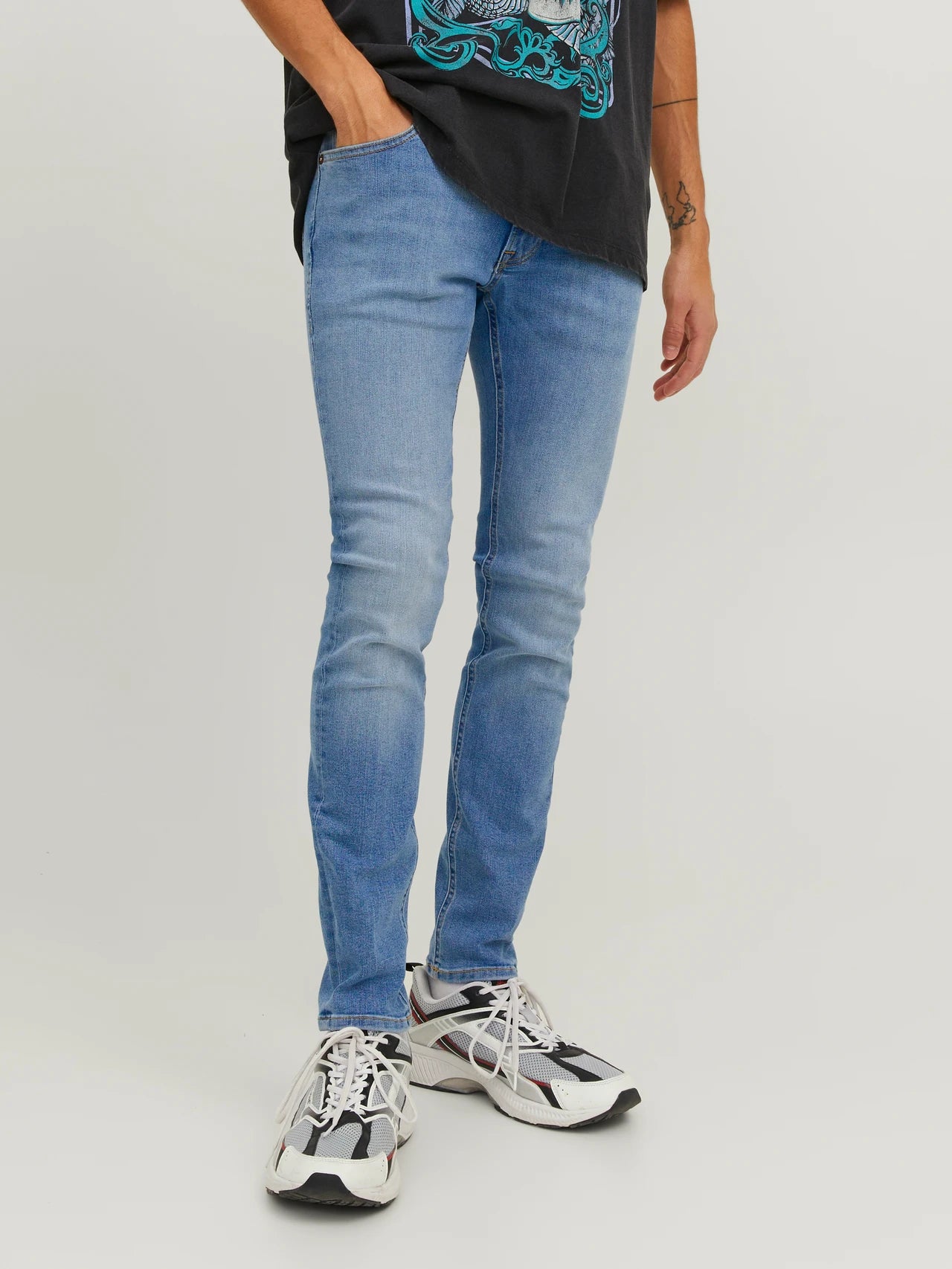 JACK & JONES JJILIAM Skinny Fit 770 Jeans Blue Denim
