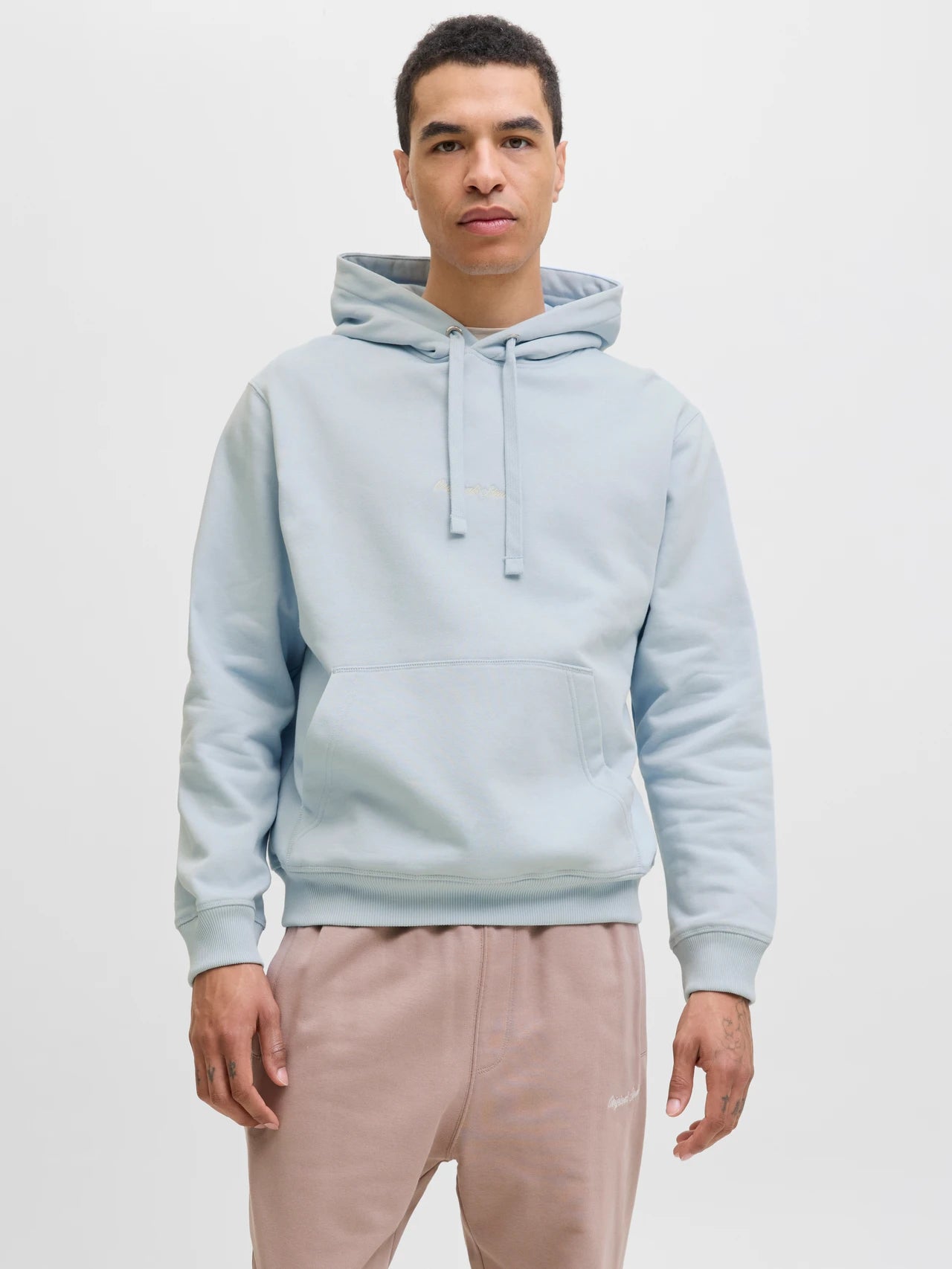 JACK & JONES JORNORREBRO EMB Sweat Hoodie Skyway