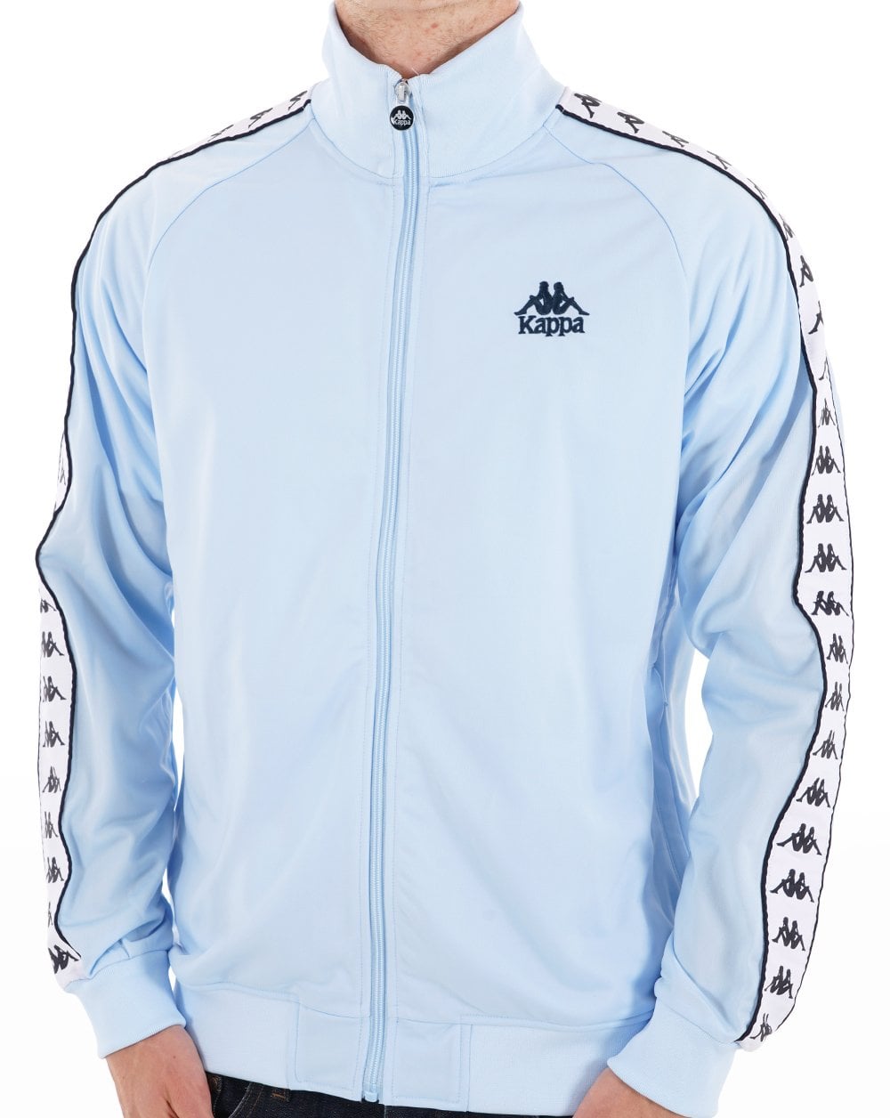 Kappa Lyman Track Top Sky Blue/Navy