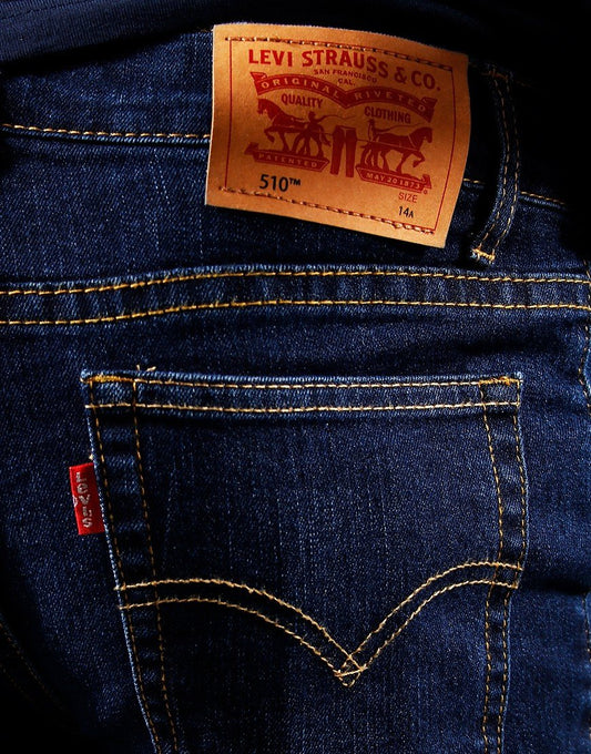 Levis Junior 510 Skinny Stretch Jeans Machu Picchu