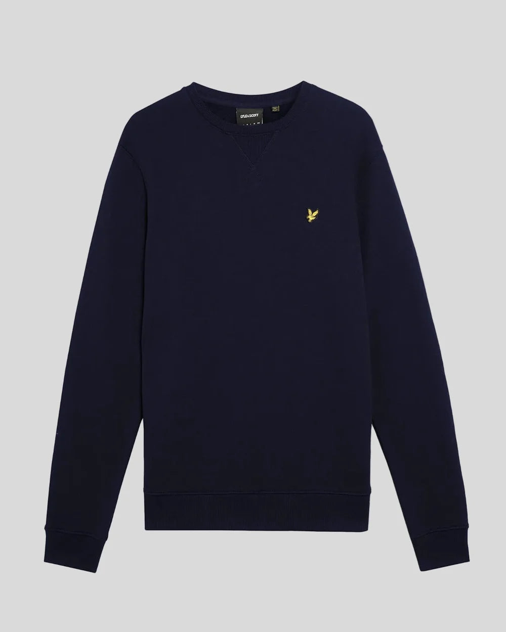 Lyle & Scott Cotton Crew Neck Sweatshirt Navy