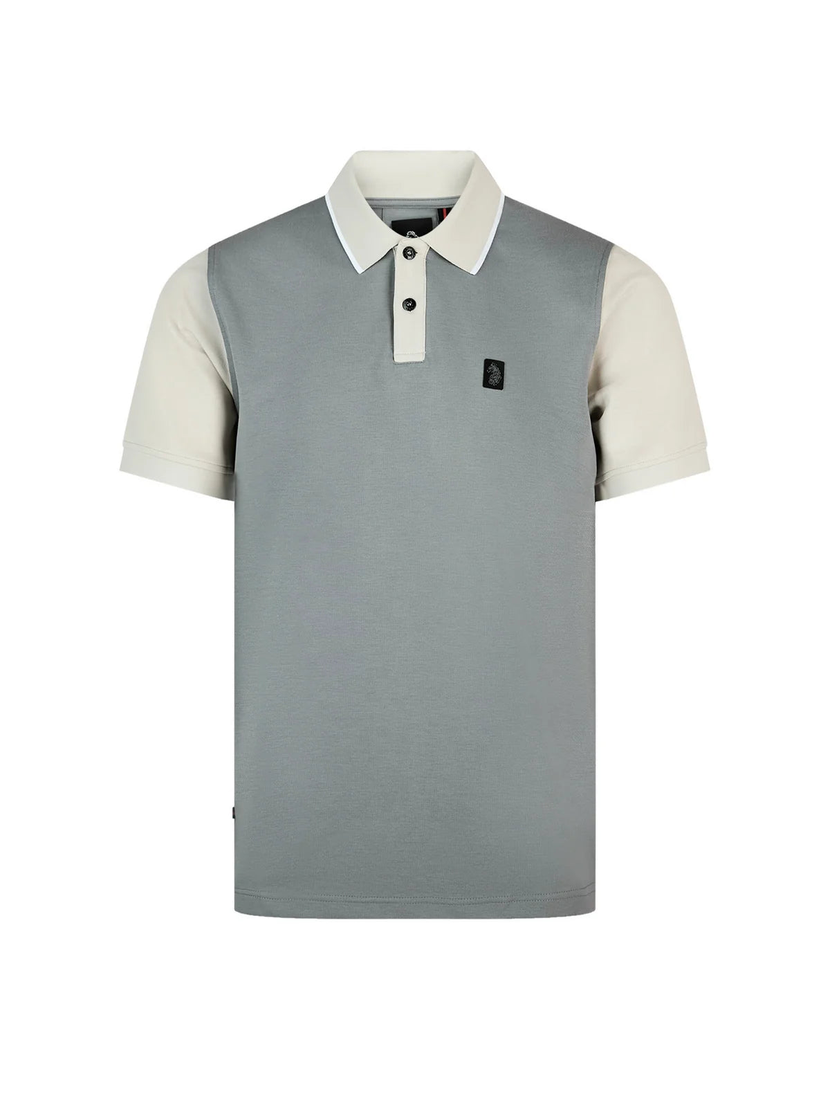Luke 1977 Saddleworth 1000 Polo Shirt Concrete Stone