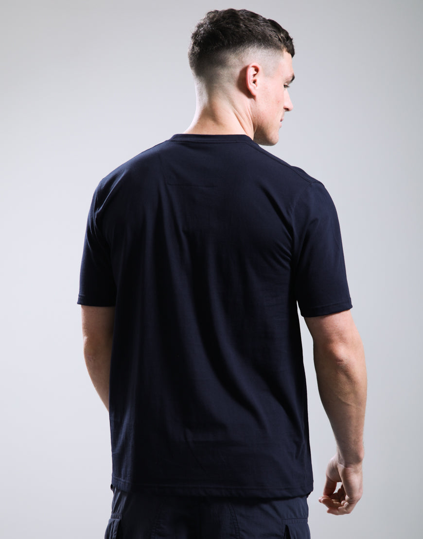 Marshall Artist Brent Logo T-Shirt Navy