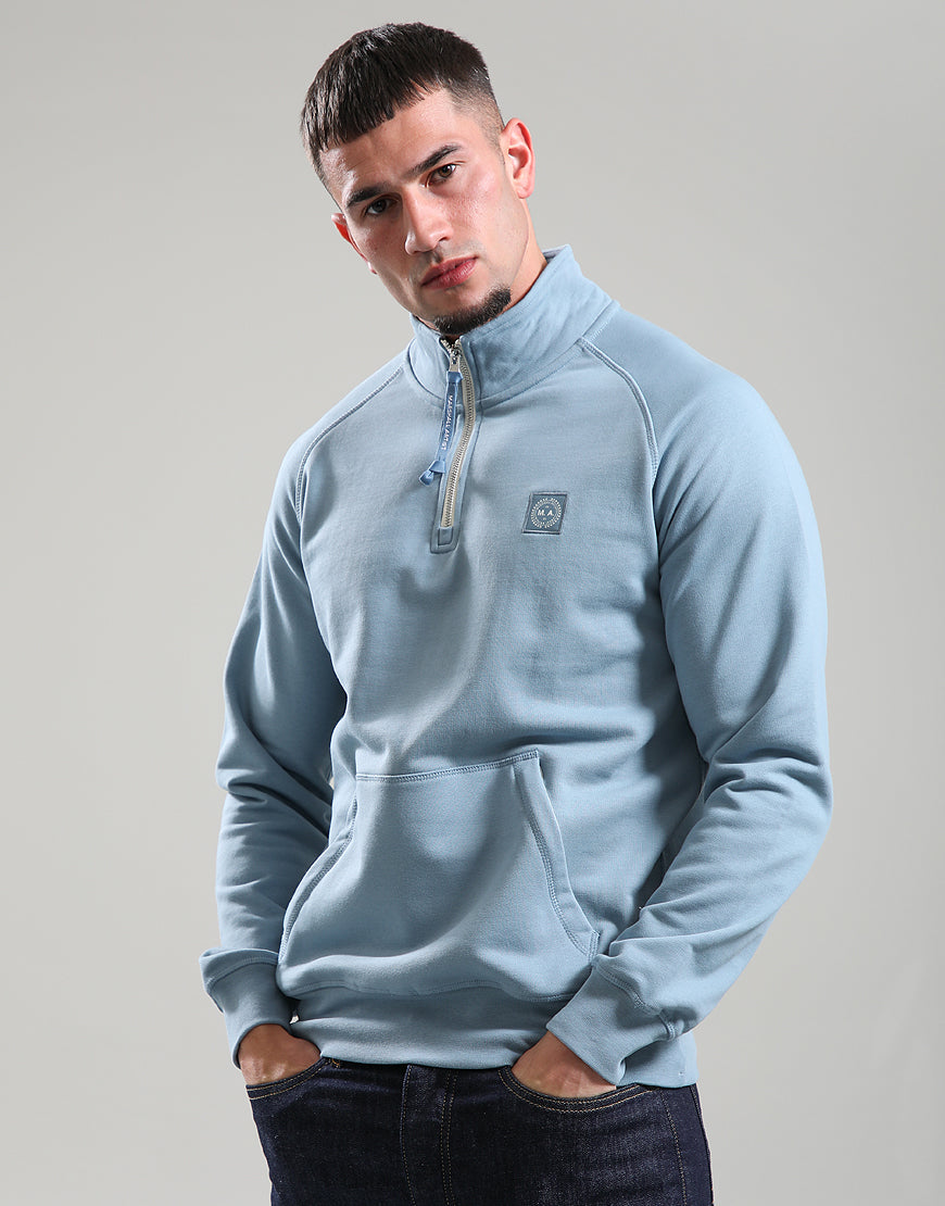 Marshall Artist Foundation 1/4 Zip Steel Blue